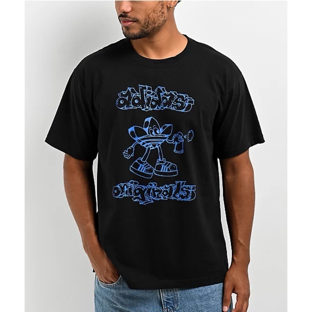 NWT Adidas Sketch Treffy Shirt Medium